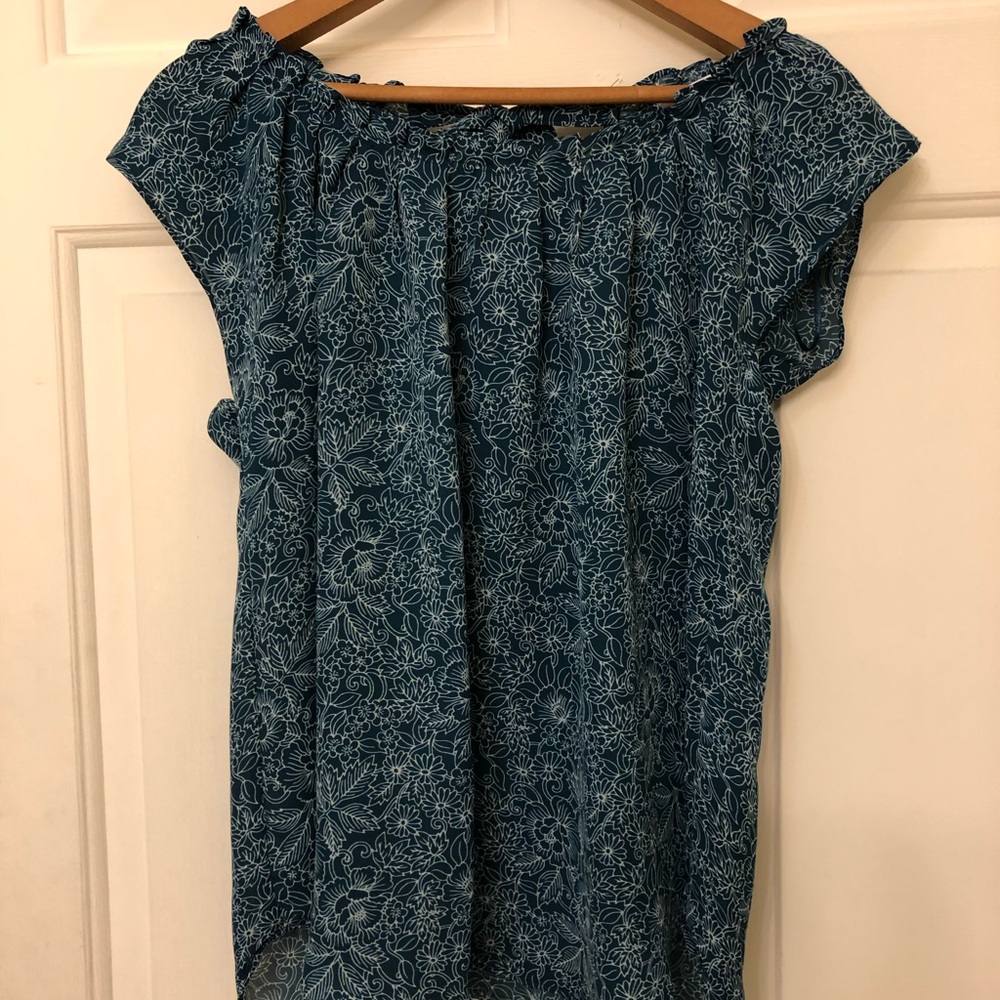 Lauren Conrad Floral Blouse